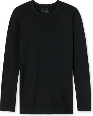 Schiesser Langarmshirt mit Bio-Baumwolle - Herren - Gr. Xl/7 - schwarz