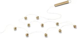 Tchibo - LED-Lichterkette - gold