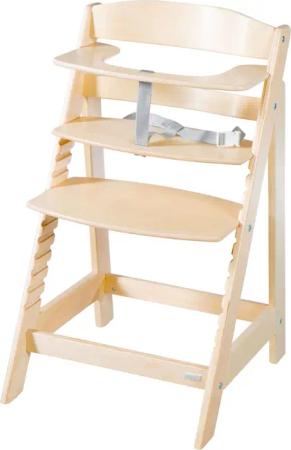 roba Treppenhochstuhl »Sit Up Flex« - 44,5x54x80cm - braun - Holz