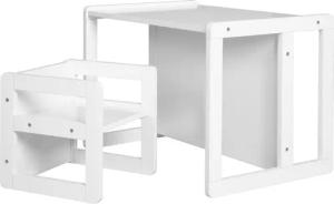roba 3-in-1-Kindersitzgruppe - 30x30x30cm - weiß - Holz