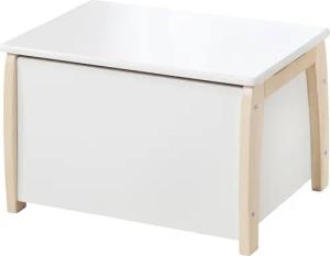 roba Spielzeugtruhe - 56x40,5x35cm - weiß - Holz / Holz