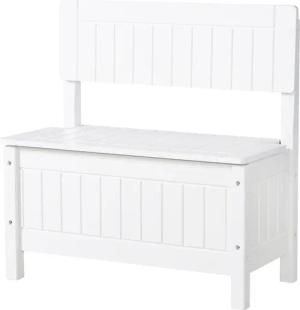 roba Kindertruhenbank - 57x30x58,5cm - weiß - Holz / Holz