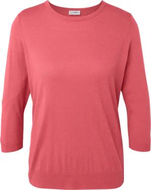 Tchibo - Feinstrickpullover mit Seide - Damen - Gr. XL - koralle