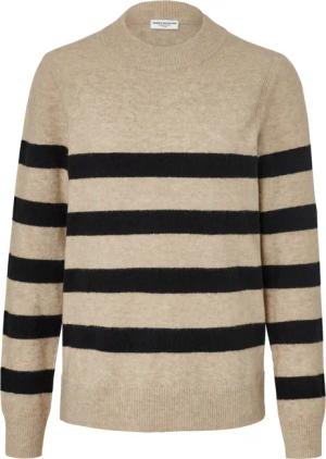 Tchibo - Gestreifter Strickpullover - Damen - Gr. M - schwarz/gestreift