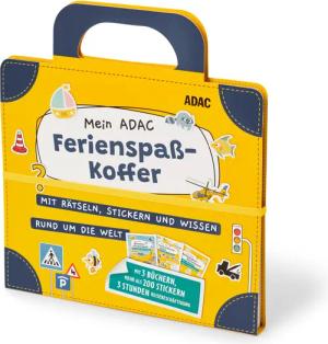 Tchibo - Bücher-Set »Mein Adac Ferienspaß-Koffer«