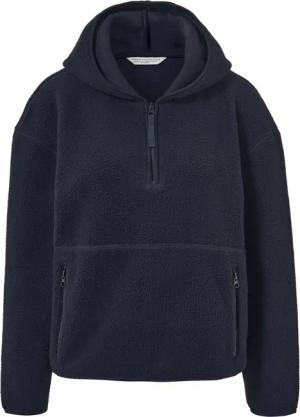 Tchibo - Teddy-Kapuzenpullover - Damen - Gr. L - dunkelblau