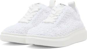 Mustang Damen Sneaker  Style Schnürhalbschuh weiß