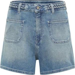 Mustang Damen Jeans-Short Style Purley blau dunkel