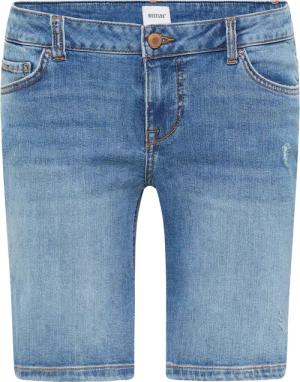 Mustang Damen Jeans-Short Style Bermuda blau dunkel