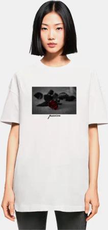 Mister Tee Ladies Passion Rose Oversized Boyfriend