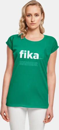 Mister Tee Ladies Fika Definition Extended Shoulder