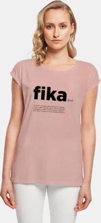 Mister Tee Ladies Fika Definition Extended Shoulder