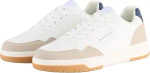 TOM TAILOR Herren Sneaker mit Colour-Blocking, weiß, Uni, Gr. 41