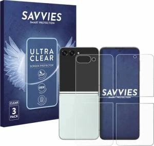 Savvies Displayschutzfolie Schutzfolie für Samsung Galaxy
