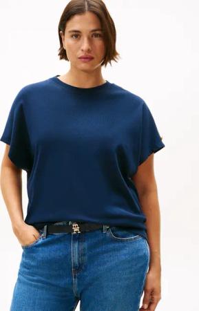 Tommy Hilfiger Curve Kurzarmshirt CRV GOLD