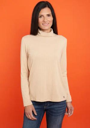 Seidel Moden Langarmshirt mit Logo Patch,