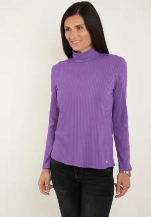 Seidel Moden Langarmshirt mit Logo Patch,