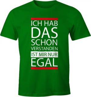 MoonWorks Print-Shirt Herren T-Shirt - Ich