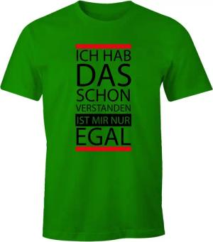 MoonWorks Print-Shirt Herren T-Shirt - Ich