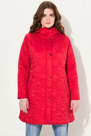 Ulla Popken Steppjacke HYPRAR Steppjacke 2-Wege-Zipper