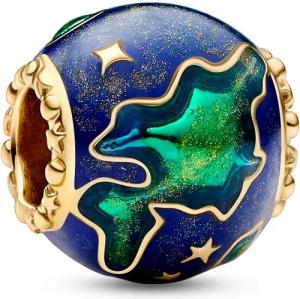 Pandora Schmuckset Planet Erde Goldfarben Starter-Set