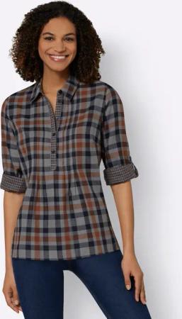 Witt Klassische Bluse Langarmbluse
