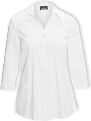 GOLDNER Hemdbluse Kurzgröße: Stretchbequeme Bluse mit