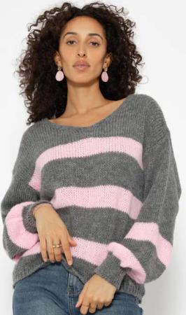 SASSYCLASSY Strickpullover Oversize Pullover Damen mit
