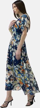 Elara Midikleid Elara Damen Sommerblumenkleid (1-tlg)