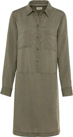 camel active Blusenkleid Langarm Kleid