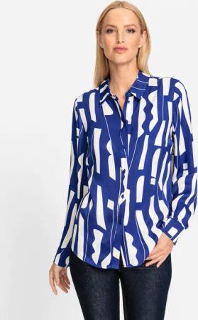 heine Klassische Bluse Druckbluse