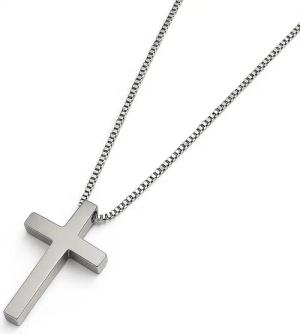 UNIQAL.de Kreuzkette UNIQAL Kreuz Halskette mit