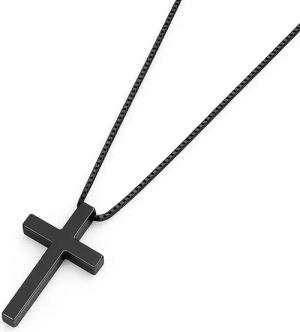UNIQAL.de Kreuzkette UNIQAL Kreuz Halskette mit
