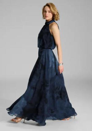 SWING Abendkleid Taillierter Schnitt mit fließendem