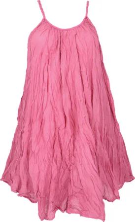 Guru-Shop Midikleid Boho Krinkelkleid, Minikleid, Sommerkleid,..