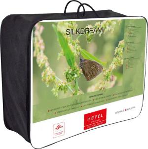 Hefel Naturfaserbettdecke Silk Dream, Bezug: 100%