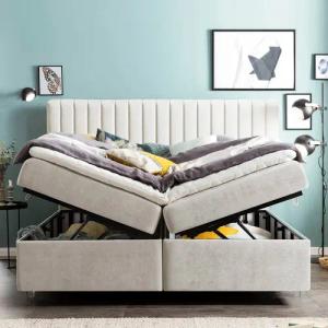 BettCo Stauraumbett Boxspringbett mit Bettkasten Paris