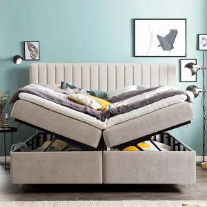 BettCo Stauraumbett Boxspringbett mit Bettkasten Paris
