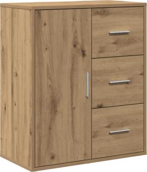 vidaXL Sideboard Sideboard Eiche handwerklich 60