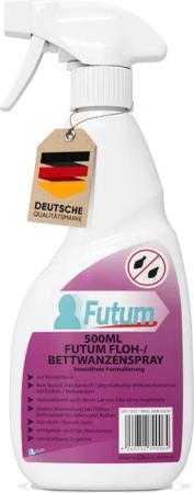 FUTUM Insektenspray Anti-Bettwanzen-Spray Floh-Mittel Ungeziefer-Spray, 1-St.,