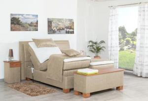 Meisterbetten Boxspringbett Like (mit Motor, 7-Zonen