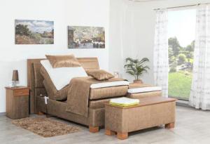 Meisterbetten Boxspringbett Like (mit Motor, 7-Zonen