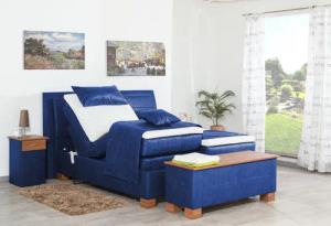 Meisterbetten Boxspringbett Like (mit Motor, 7-Zonen