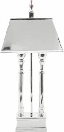 Mirabeau Tischleuchte Tischlampe Pantin silber