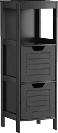 KOMFOTTEU Badkommode Badschrank, mit Ablagen &