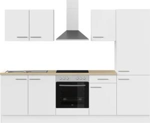 IMPULS KÜCHEN Küchenzeile ""Tirana", Ausrichtung wählbar, Schubkästen mit Soft-Close", vormontiert, wahlweise mit E-Geräten, mit Vollauszug, Breite 270 cm