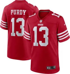 Nike Footballtrikot "Nike Trikot San Francisco 49ers Nike Home Game Purdy 13"