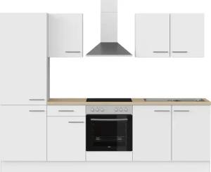 IMPULS KÜCHEN Küchenzeile ""Tirana", Ausrichtung wählbar, Schubkästen mit Soft-Close", vormontiert, wahlweise mit E-Geräten, mit Vollauszug, Breite 270 cm