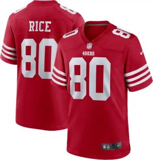 Nike Footballtrikot "Nike Trikot San Francisco 49ers Nike Home Rice 80/R"