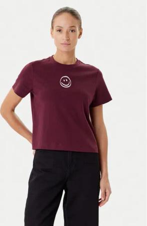 Vero Moda T-Shirt Sara 10311633 Violett Regular Fit